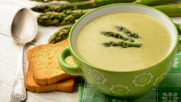 Hot Asparagus Soup